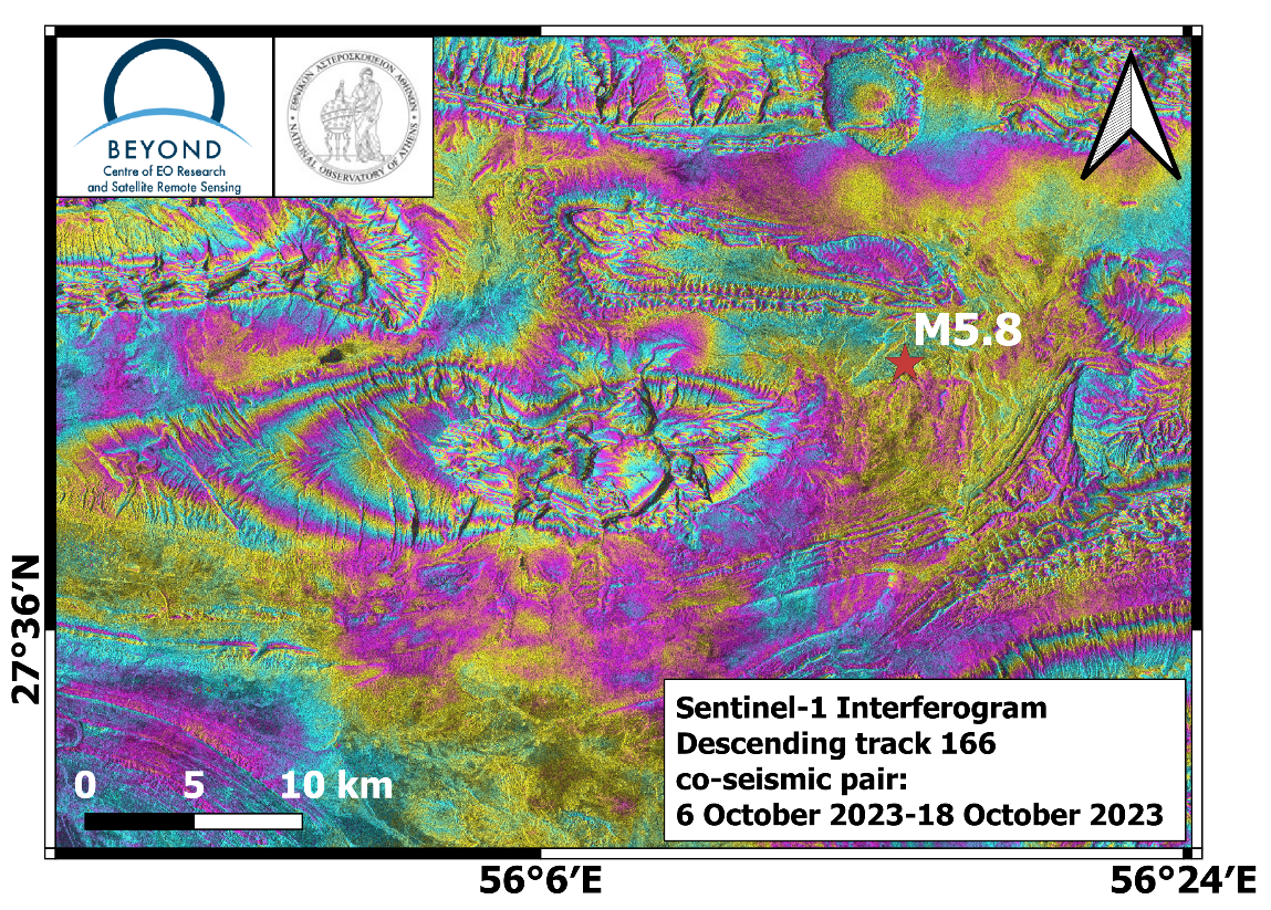 seismic interferogram