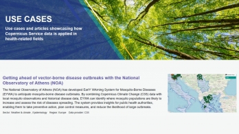 EYWA is now showcased as a Use Case within the Copernicus Health Hub platform, highlighting its contribution to evidence-based public health preparedness